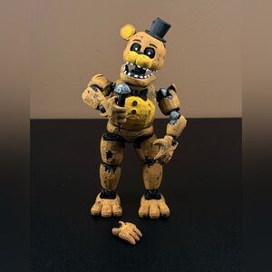 Fnaf withered golden Freddy articulated 3d print